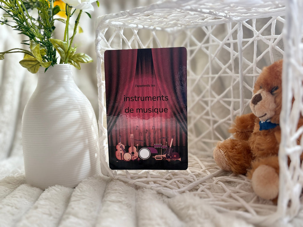 Cartes éducatives - Les instruments de musique