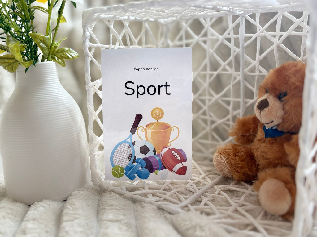 Cartes éducatives - Les sports