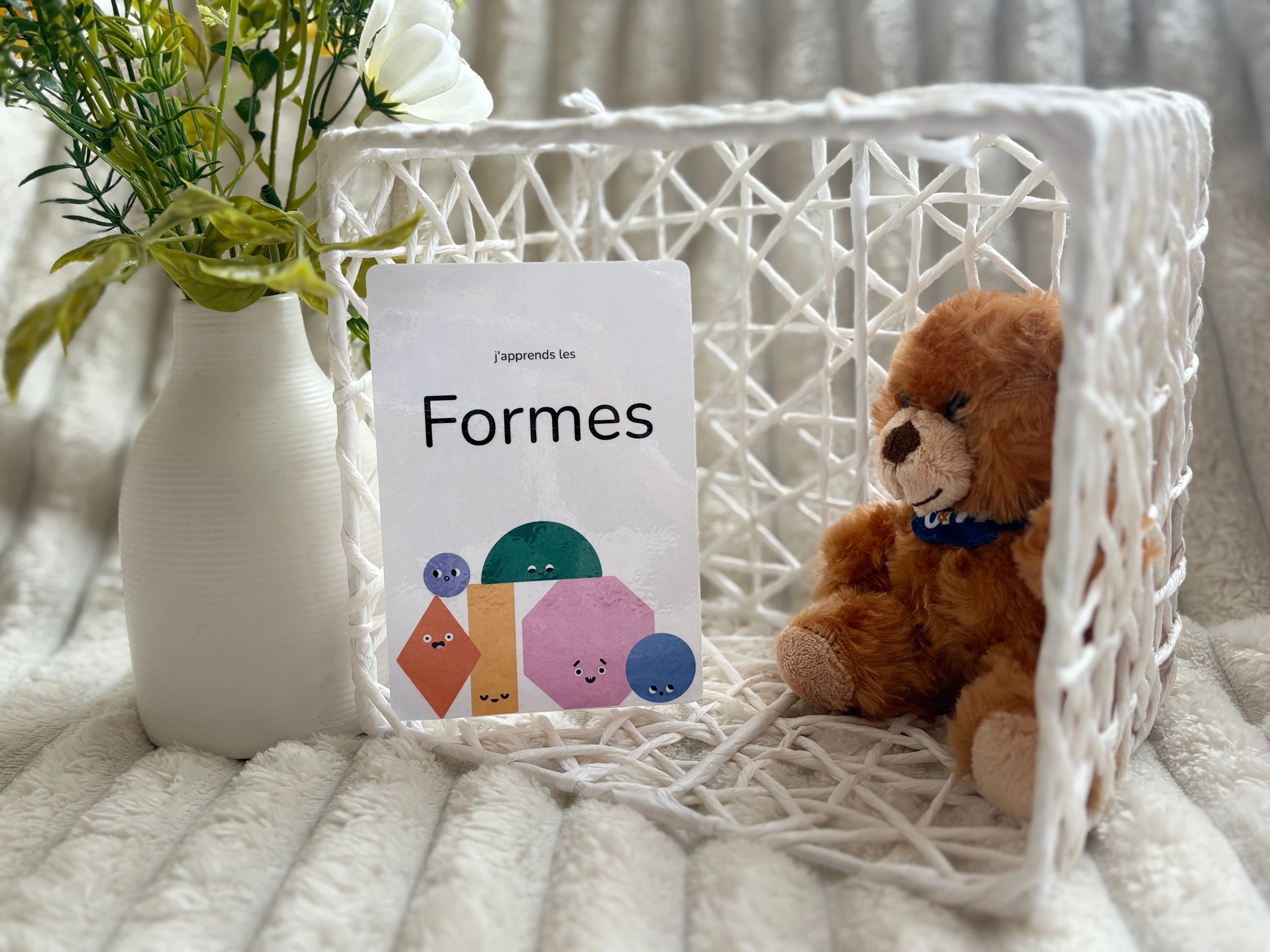 Cartes éducatives - Les formes