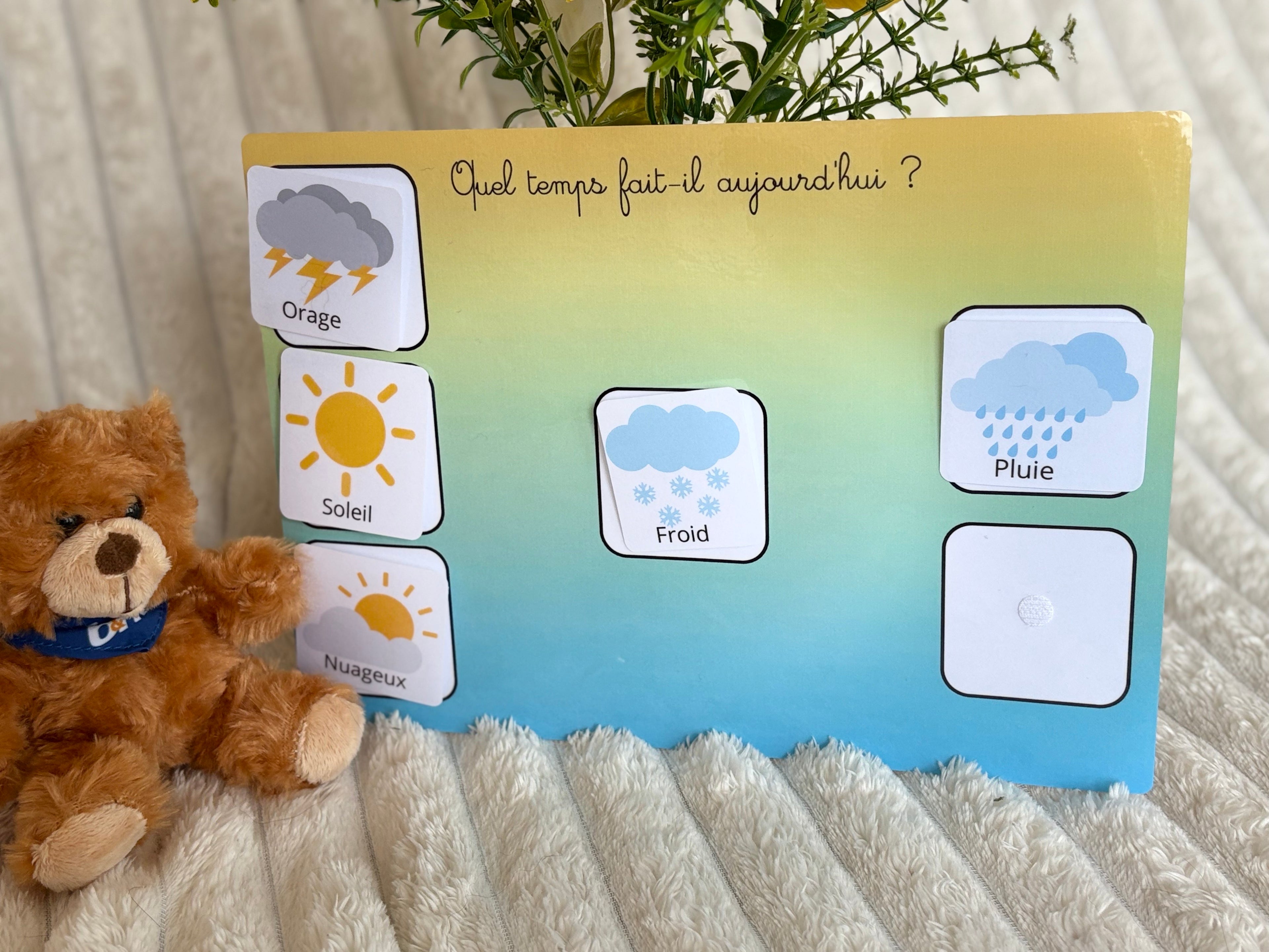 Support éducatif météo