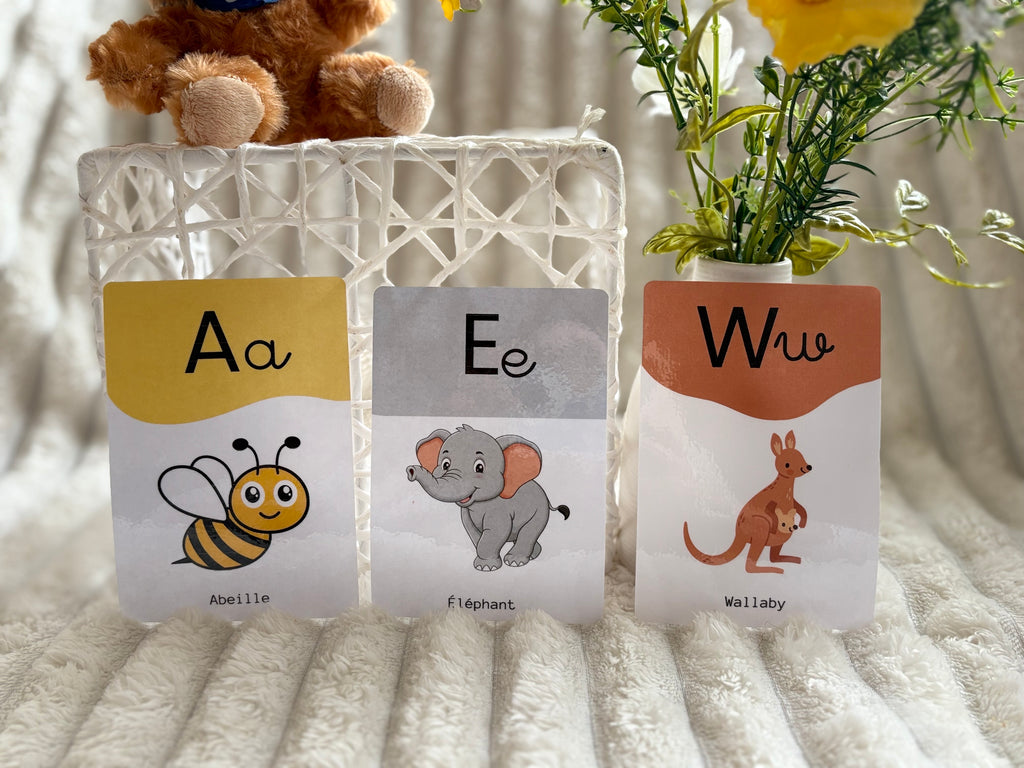 Cartes éducatives - L'alphabet